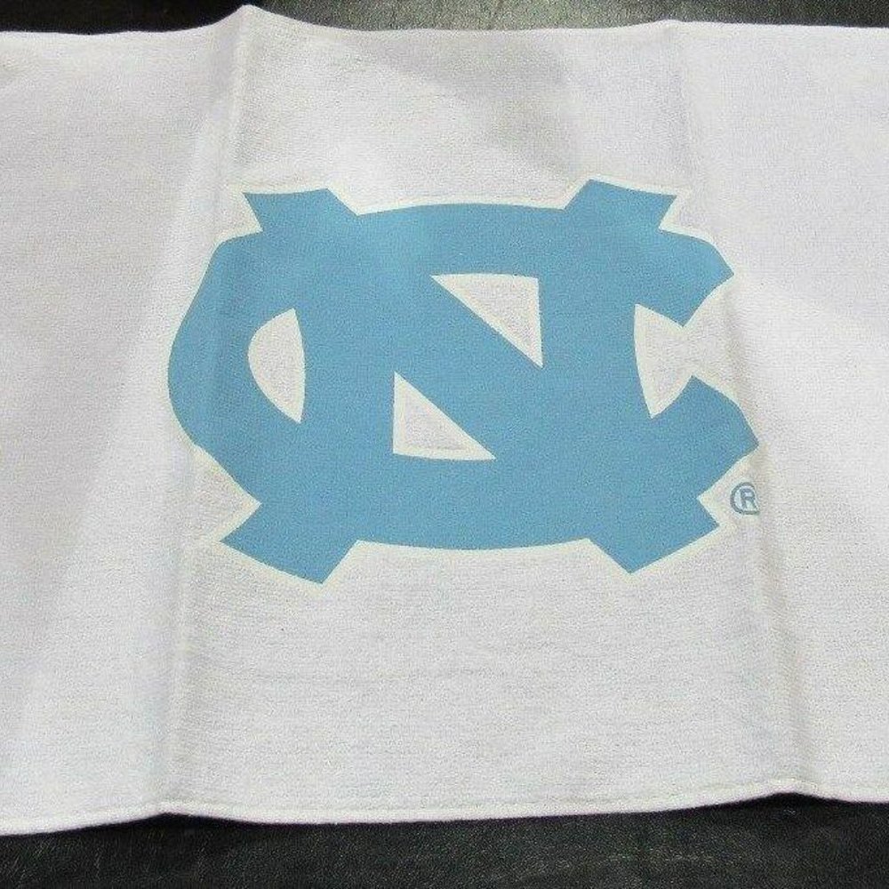 North Carolina Tar Heels Sports Fan Towel White